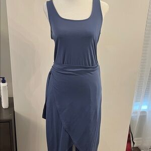 Unbound Merino wrap dress
